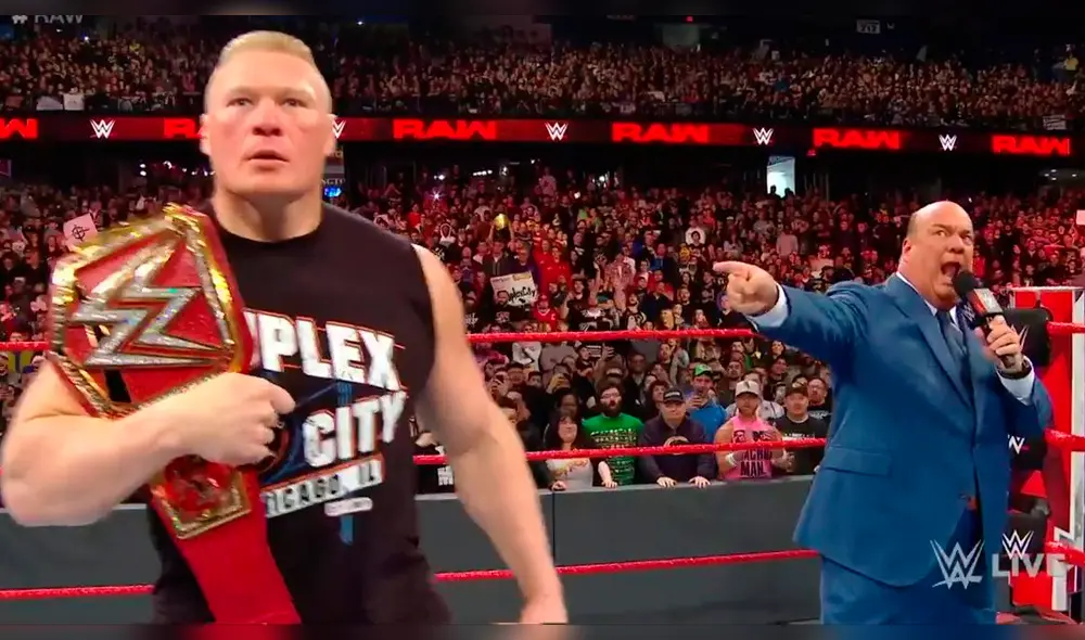 WWE: Brock Lesnar reapareció en Raw para poner en aprietos a Seth Rollins [VIDEO]