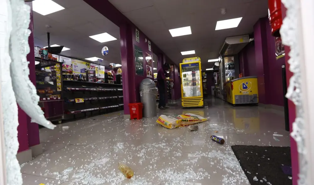 SMP: intervienen a ocho menores tras robo a minimarket SMP: intervienen a ocho menores tras robo a minimarket