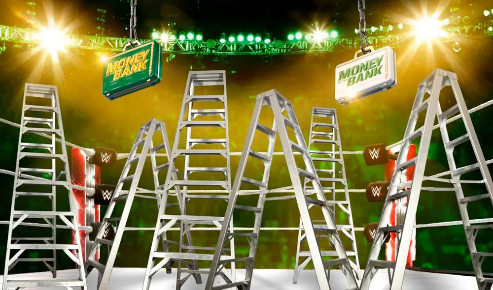 WWE celebrará el 10 de mayo el evento Money in the Bank. Foto: WWE