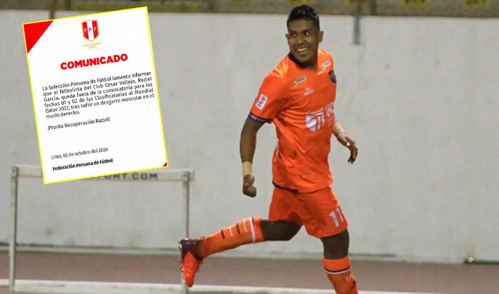 La selección peruana emitió un comunicado explicando la desconvocatoria de Raziel García. | Foto: La República / @SeleccionPeru