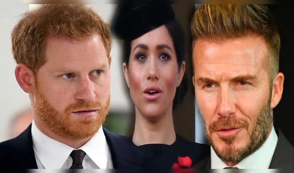 Príncipe Harry y Meghan Markle,  David Beckham