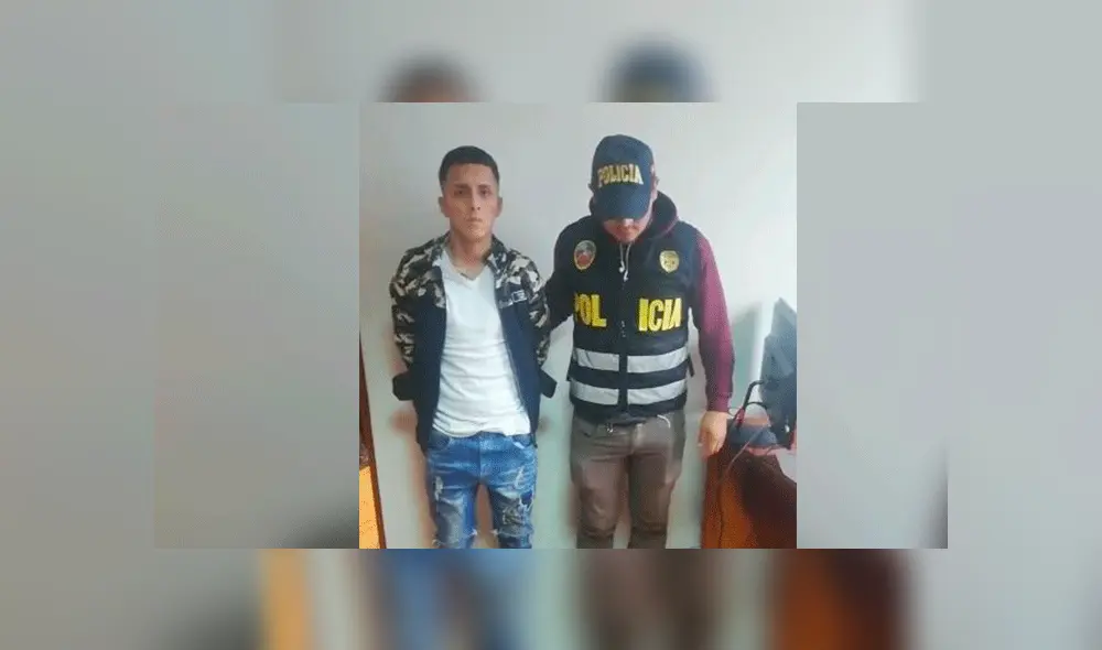 Alias 'Cano' fue capturando por la Policía Nacional.