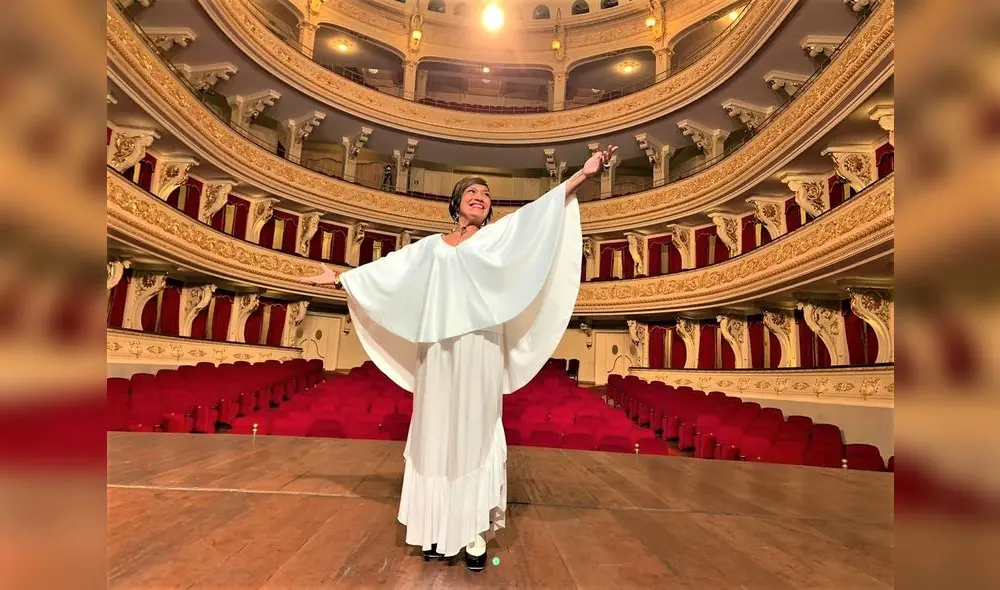 Victoria Villalobos en el Teatro Municipal de Lima. Foto: Difusión. Victoria Villalobos en el Teatro Municipal de Lima. Foto: Difusión.