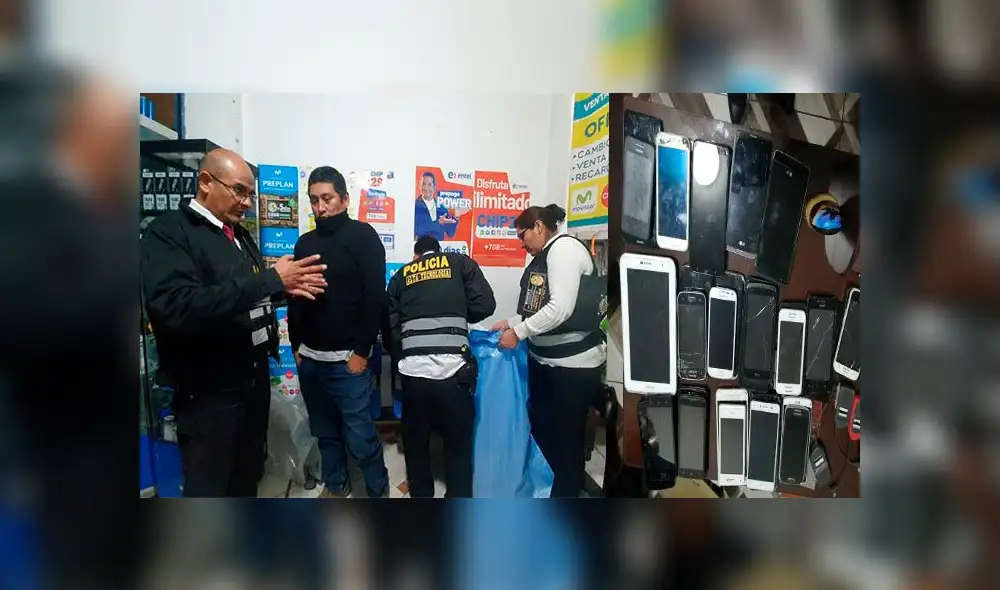 La Policía Nacional realizó dos operativos en galerías comerciales de Arequipa.