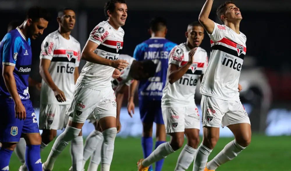 Binacional recibió 25 goles en la fase de grupos de la Copa Libertadores 2020. Foto: AFP.