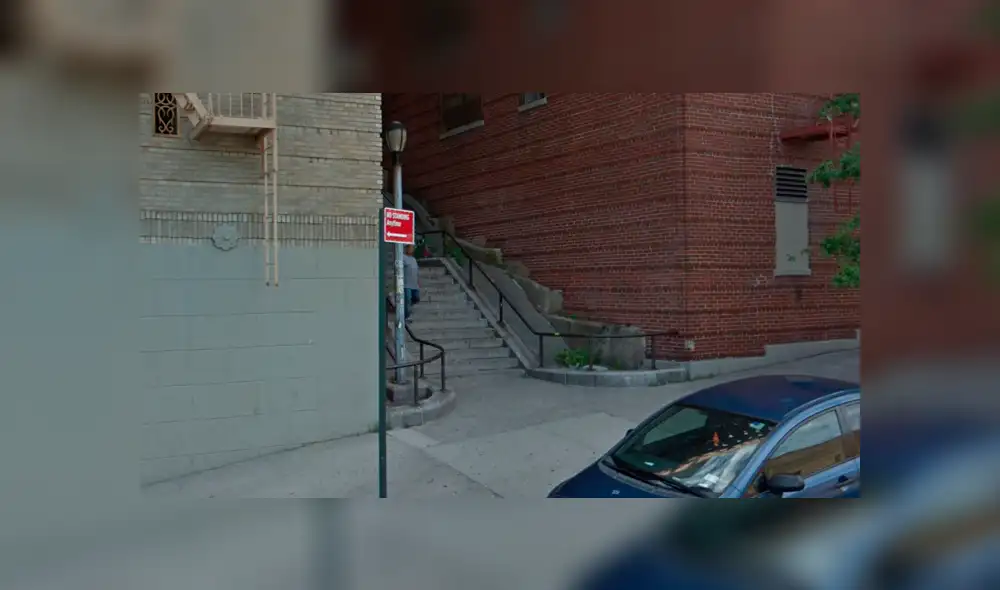 Desliza las imágenes para ver las escaleras en la que el ‘Joker’ y que fueron encontradas con Google Maps. Foto: Google.