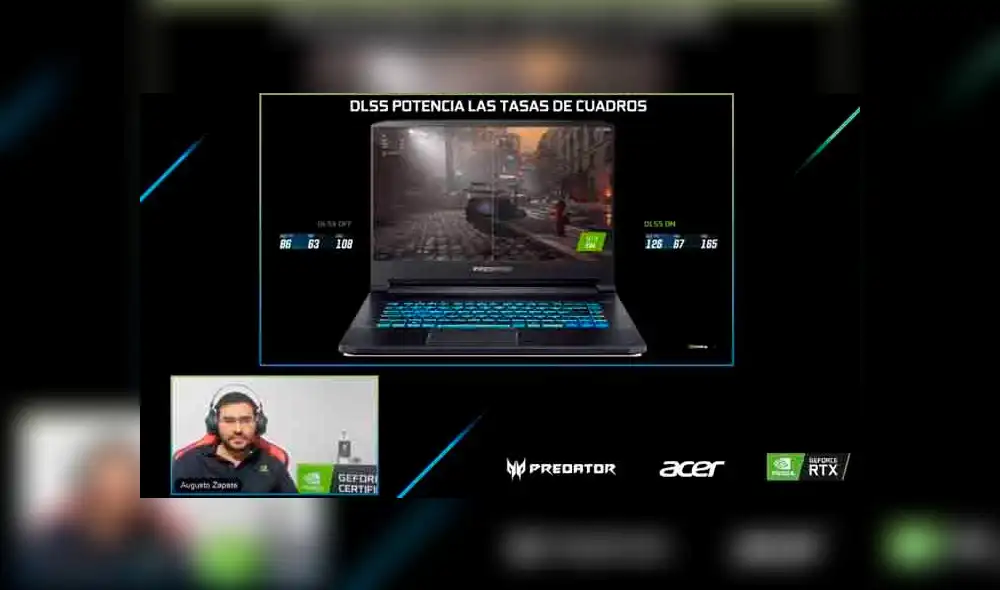 Predator Triton 500 con GeForce RTX 2070 Super. (Fotos: Acer)