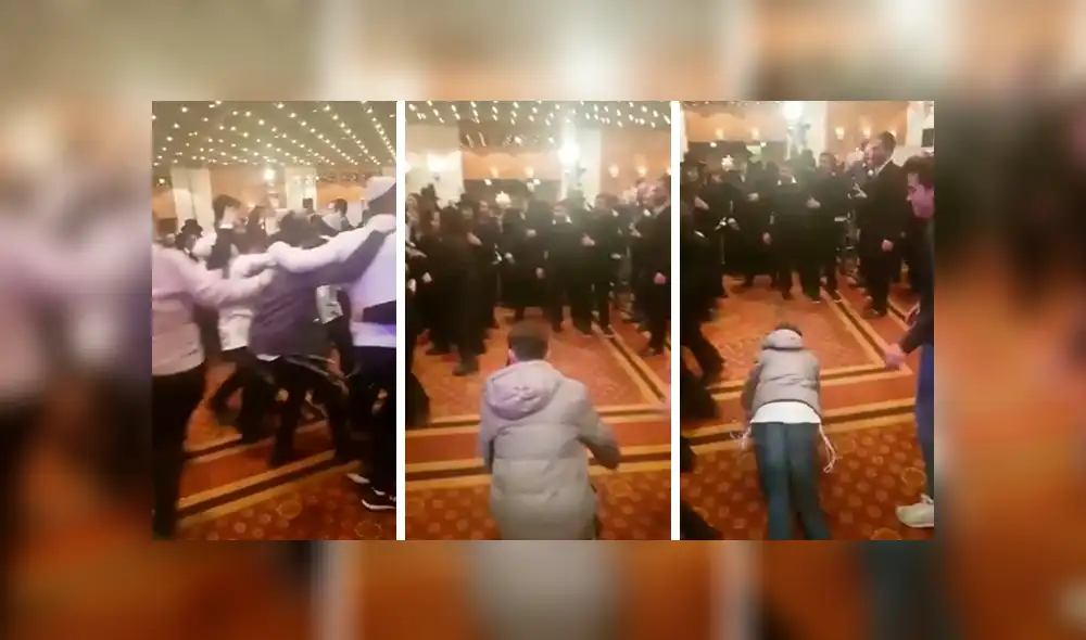 Facebook viral: joven hace pasar borrornoso momento a invitados de fiesta judía [VIDEO]