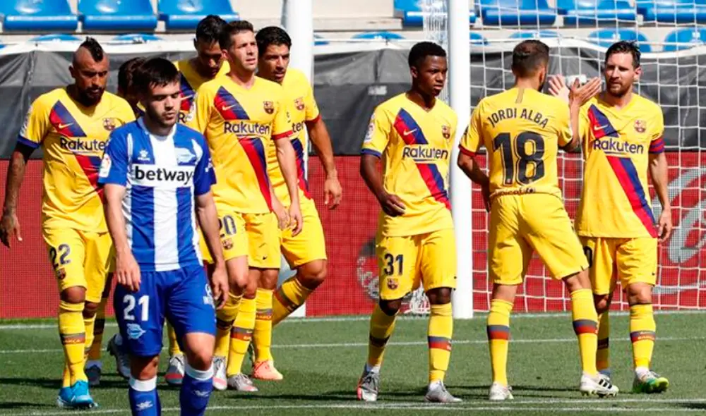 Barcelona vs. Alavés en la última fecha de LaLiga Santander. | Foto: EFE Barcelona vs. Alavés en la última fecha de LaLiga Santander. | Foto: EFE