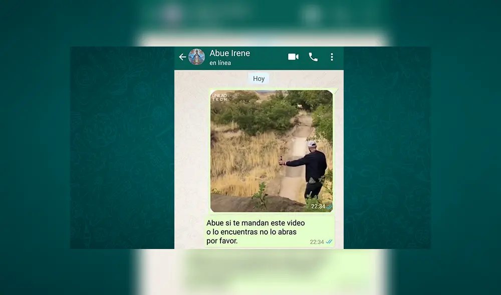 WhatsApp: anciana tiene insólita reacción al mirar el video viral de la moto [VIDEO]