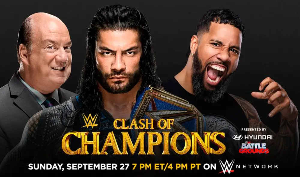 Roman Reigns vs. Jey Uso por el Campeonato Universal de WWE