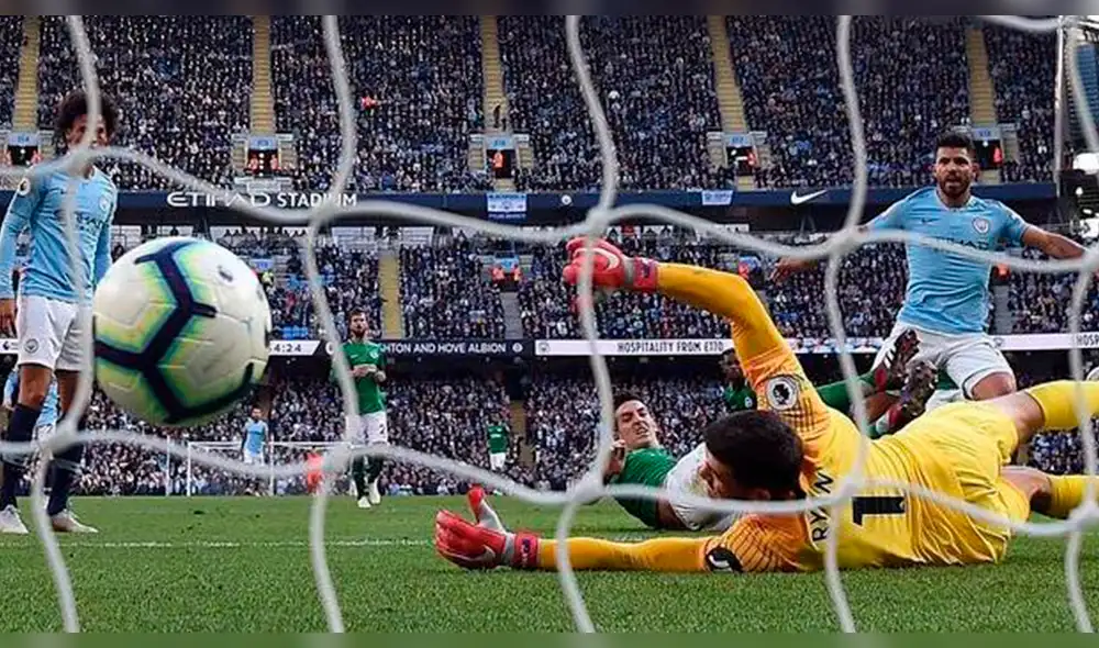 ‘Kun’ Agüero marcó gol maradoniano para el Manchester City [VIDEO] 