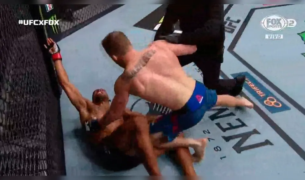 UFC Philadelphia: Justin Gaethje destruyó a Edson Barboza con un tremendo K.O [VIDEO]