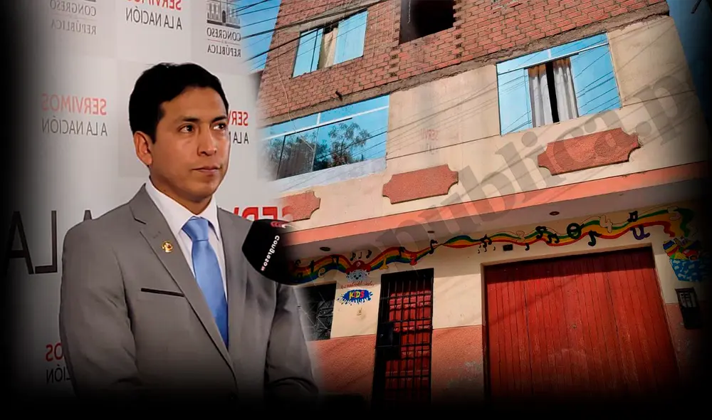 Díaz declaró un inmueble que, según vecinos de la zona, dejó de funcionar hace años. Foto: composición LR