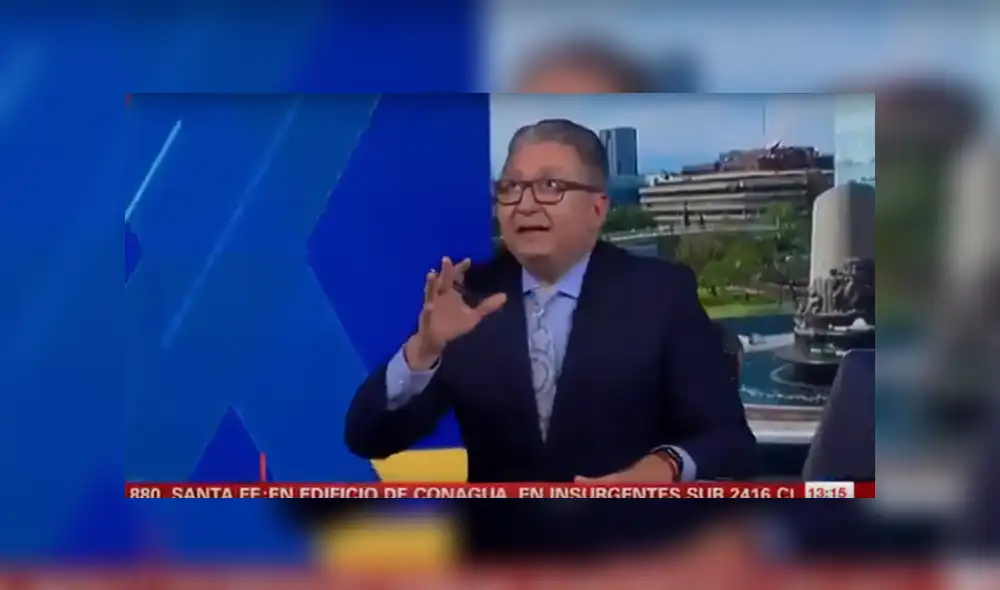 Terremoto en México: Reacción de un presentador de TV en vivo se vuelve viral en redes [VIDEO]