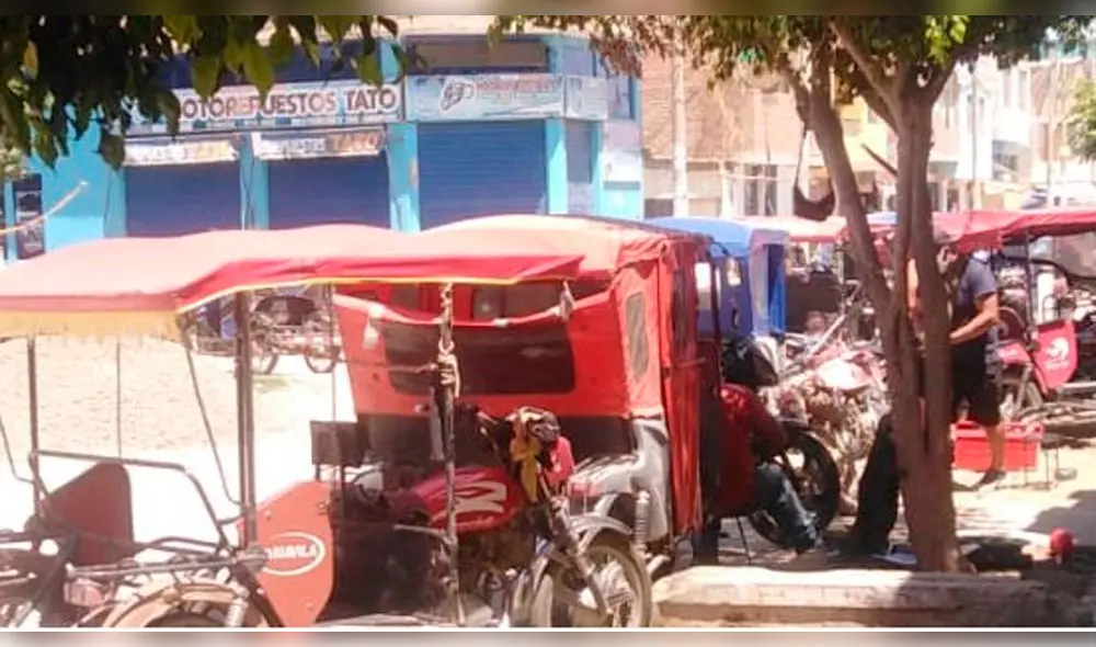 Mototaxistas no respetan cuarentena Mototaxistas no respetan cuarentena