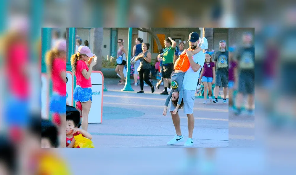 Shakira y su look pasan desapercibidos durante sus vacaciones en Disney [FOTOS]