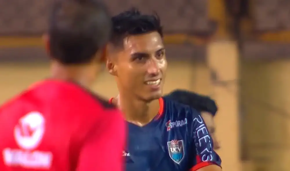 José Manzaneda anotó el segundo gol de la Universidad César Vallejo sobre Universitario. | Foto: Gol Perú