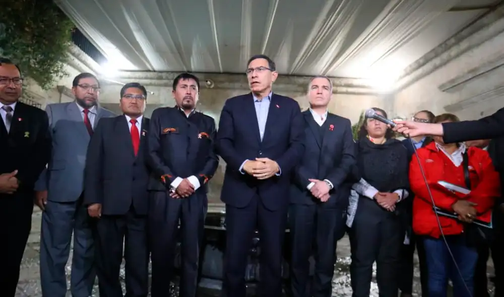 Presidente Martín Vizcarra. Foto: Presidencia Perú. Presidente Martín Vizcarra. Foto: Presidencia Perú.