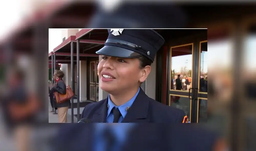 Peruana se gradúa en el equipo de bomberos de Nueva York Peruana se gradúa en el equipo de bomberos de Nueva York
