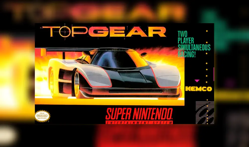 Top Gear: recordado juego de SNES cumple 27 años [VIDEO]