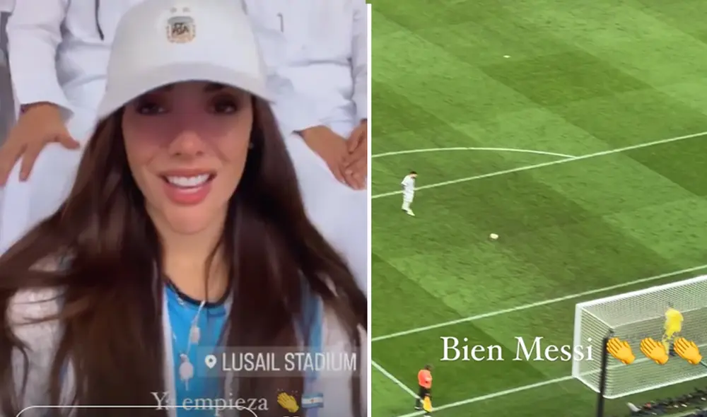 Rosángela Espinoza disfrutó de la final de Qatar 2022. Foto: composición LR/ Instagram/ Rosángela Espinoza. Rosángela Espinoza disfrutó de la final de Qatar 2022. Foto: composición LR/ Instagram/ Rosángela Espinoza.