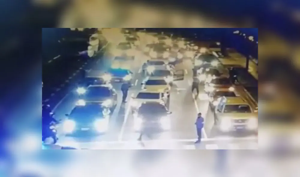 Serenos aplicaron el plan cerco y detuvieron a los malhechores con la ayuda de la PNP. (Foto: Captura de video / América Noticias)