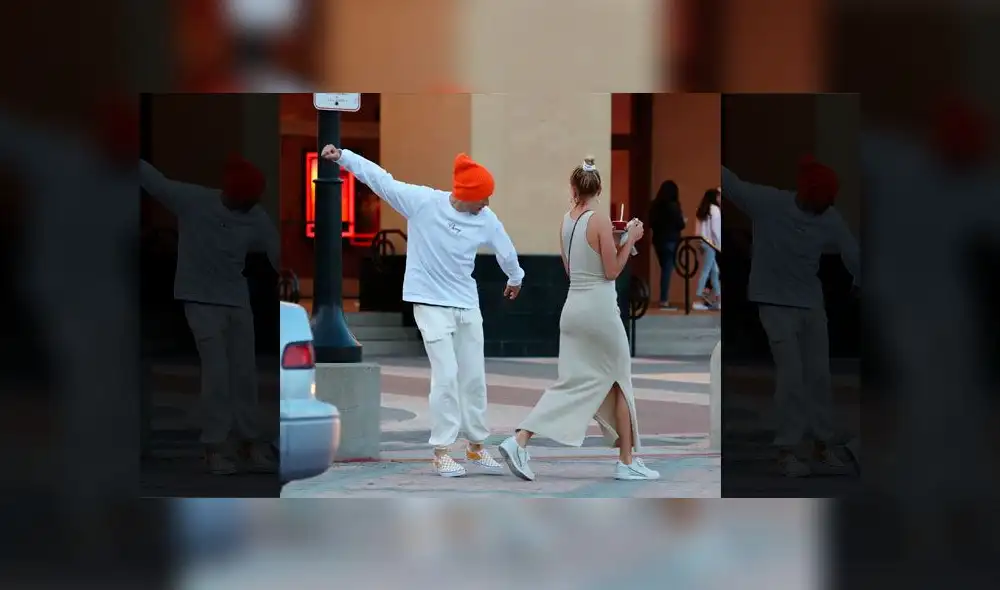 Hailey Baldwin y Justin Bieber captados en violentos juegos [VIDEO]