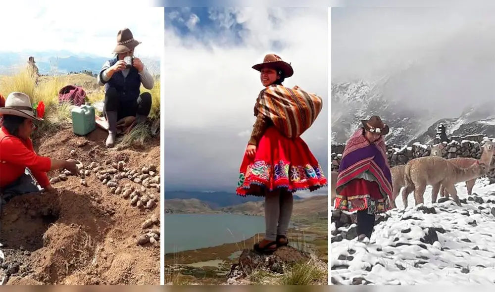 Soledad señala que le gusta usar polleras en su vida cotidiana. Foto: Facebook.