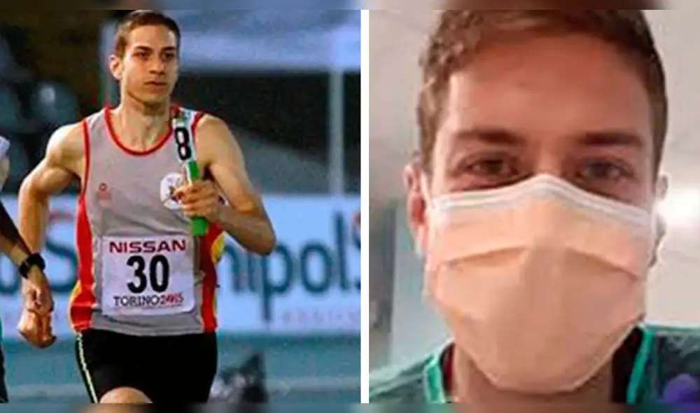 Coronavirus: Edoardo Melloni, atleta italiano, narra como sobrevivió a la enfermedad. Coronavirus: Edoardo Melloni, atleta italiano, narra como sobrevivió a la enfermedad.