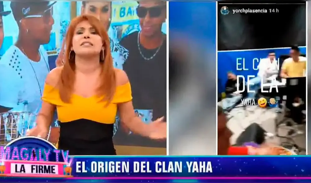 Magaly Medina responde al "Clan de la Yaha" Magaly Medina responde al "Clan de la Yaha"