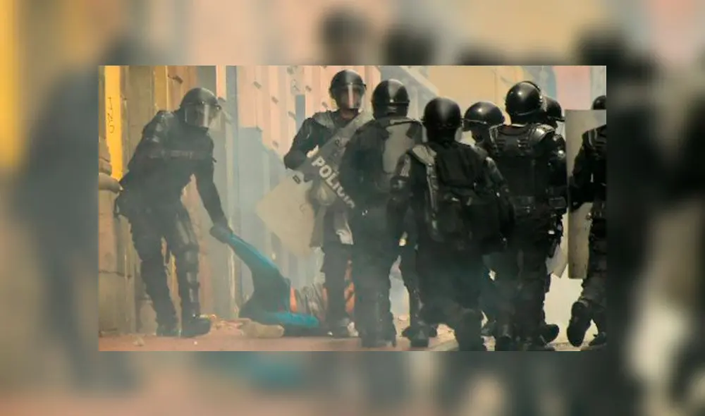 Protestas en Quito. Foto: AFP. Protestas en Quito. Foto: AFP.