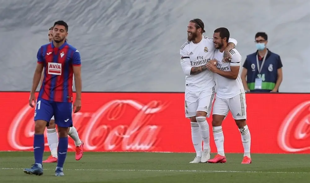 Real Madrid venció a Eibar por la Liga Santander. Foto: EFE Real Madrid venció a Eibar por la Liga Santander. Foto: EFE