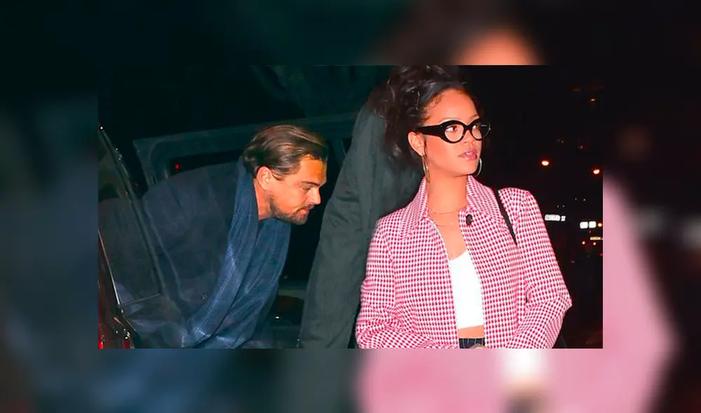 Leonardio Di Caprio también estuvo saliendo con la cantante barbadense por un breve tiempo