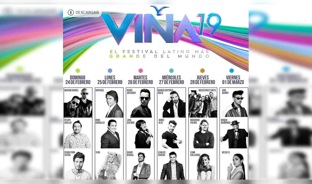 Viña del Mar 2019 [EN VIVO]: David Bisbal se hace presente en el escenario principal de la Quinta Vergara