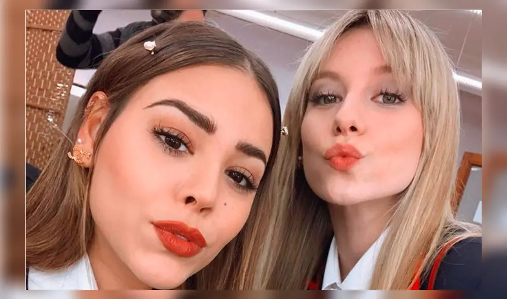 Danna Paola sube imagen junto a Ester Expósito en su Instagram. Créditos: Difusión Danna Paola sube imagen junto a Ester Expósito en su Instagram. Créditos: Difusión