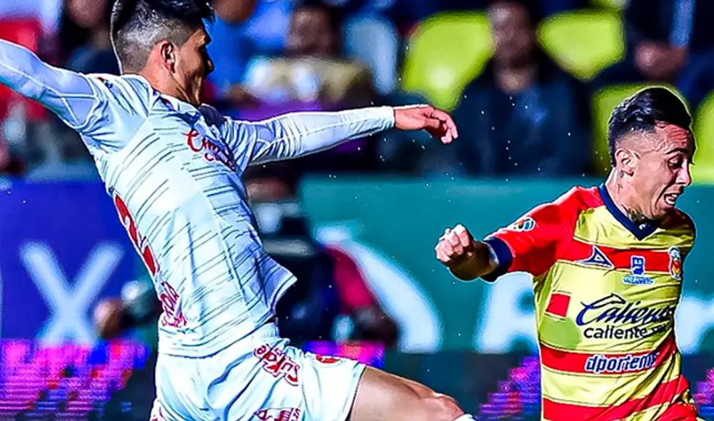 Aristeguieta y Angulo fueron los autores del empate entre Monarcas Morelia y Tijuana. (Foto Twitter) Aristeguieta y Angulo fueron los autores del empate entre Monarcas Morelia y Tijuana. (Foto Twitter)