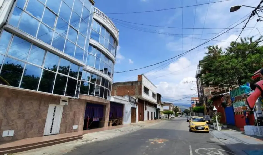 El motel funciona en el centro de Cali. Foto: El Tiempo El motel funciona en el centro de Cali. Foto: El Tiempo