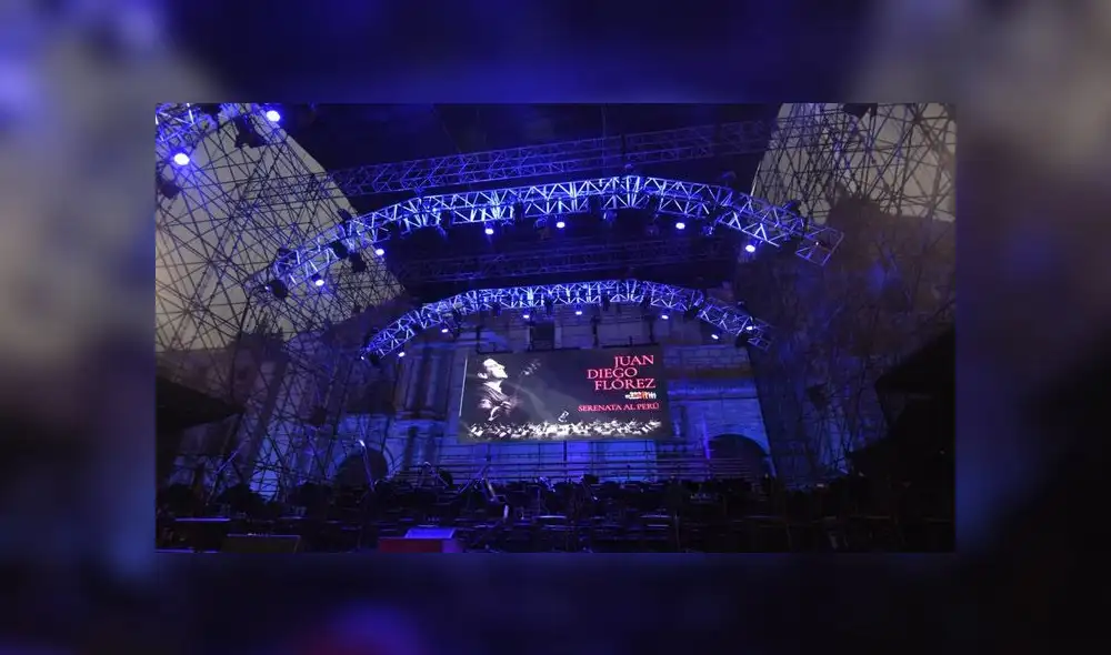 Todo va quedando listo para el concierto 'Serenata al Perú', ofrecido por Juan Diego Flórez y el Coro Juvenil "Sinfonía por el Perú". (Foto: La República) Todo va quedando listo para el concierto 'Serenata al Perú', ofrecido por Juan Diego Flórez y el Coro Juvenil "Sinfonía por el Perú". (Foto: La República)