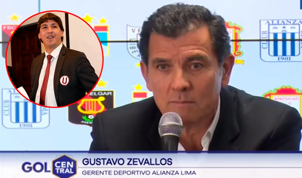 Gustavo Zevallos, gerente deportivo de Alianza Lima, arremetió contra Jean Ferrari y la nueva postura de Universitario con los estatutos de la FPF. | Foto: Gol Perú