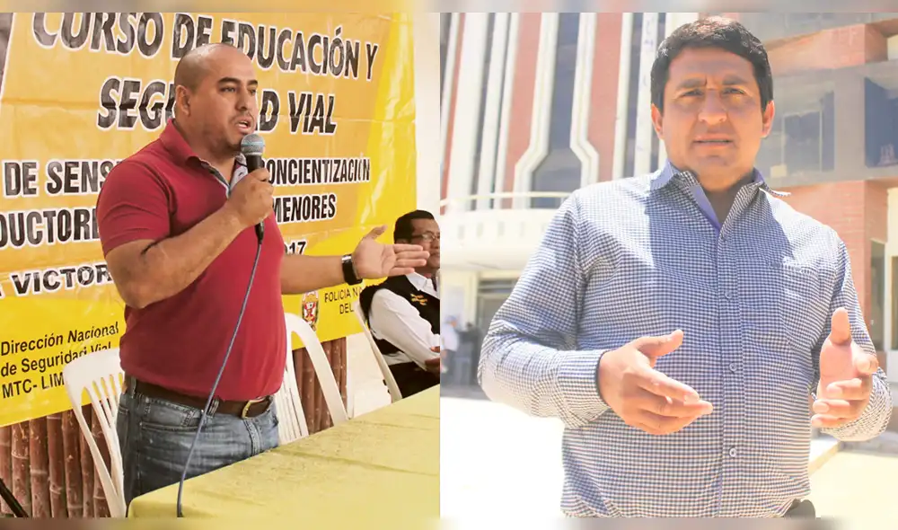 Pobladores también cuestionan que los alcalde Rony Olivera Morales y Wilder Guevara Díaz no hayan podido proponer obras de impacto para sus ciudades.
