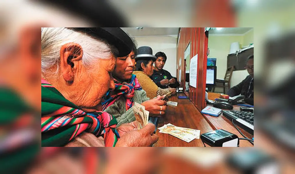 La entrega del subsidio boliviano inició el martes 5 de mayo. Foto: Difusión