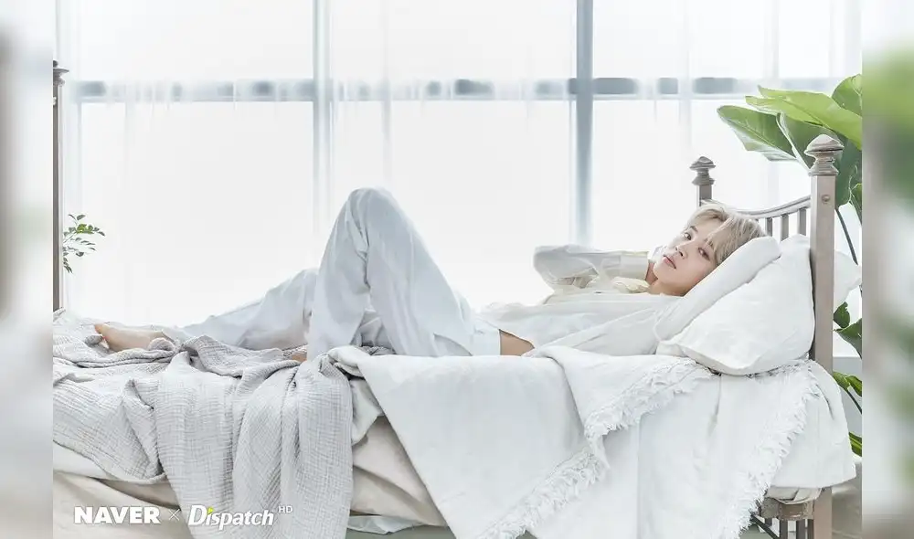 Jimin de BTS para Dicon Korea. Foto: Dispatch