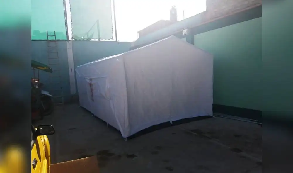 Carpas en comisaría