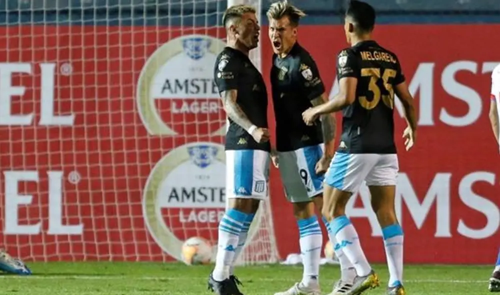 Racing gana 1-0 a Nacional con gol de Reniero. Foto: EFE