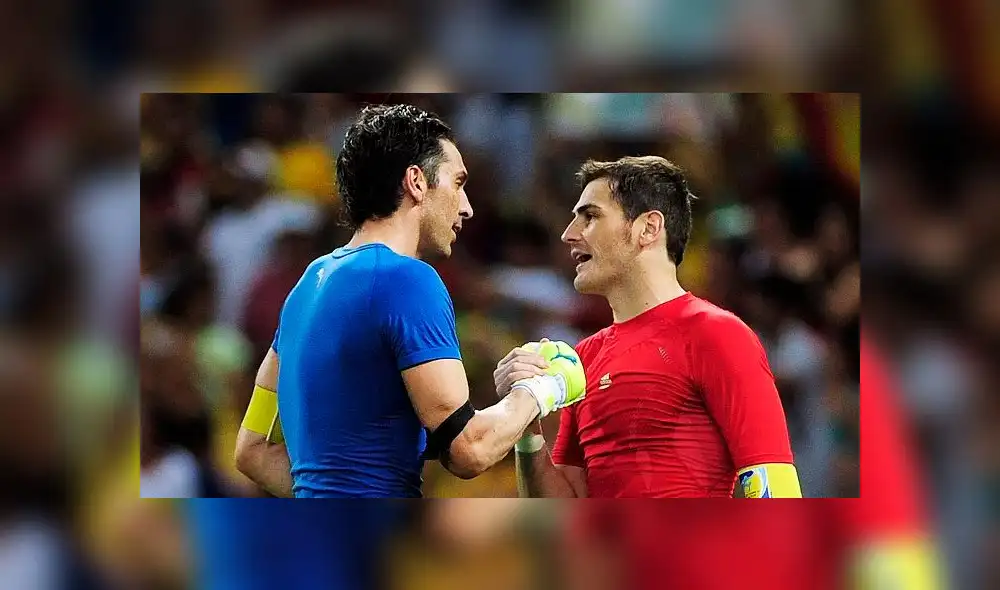 Casillas y su emotivo mensaje a Gianluigi Buffon: "Quiero verte como lo que eres: una leyenda"
