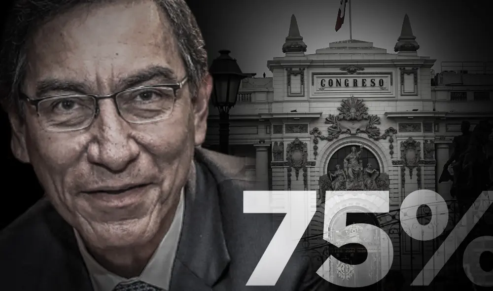 Asimismo, 76 % considera que Martín Vizcarra es un demócrata. Composición: La República.