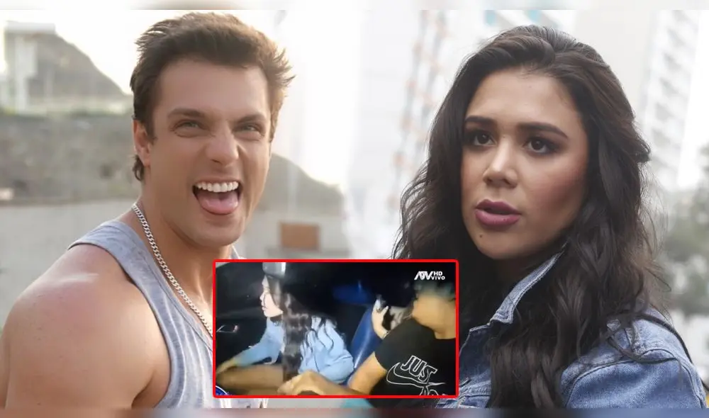 Nicola Porcella y Alexandra Méndez Nicola Porcella y Alexandra Méndez