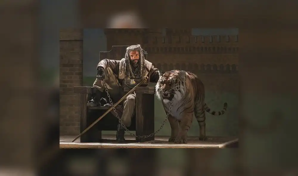 The Walking Dead: Así se realizó la escena del tigre que salvó a Carl de Negan 