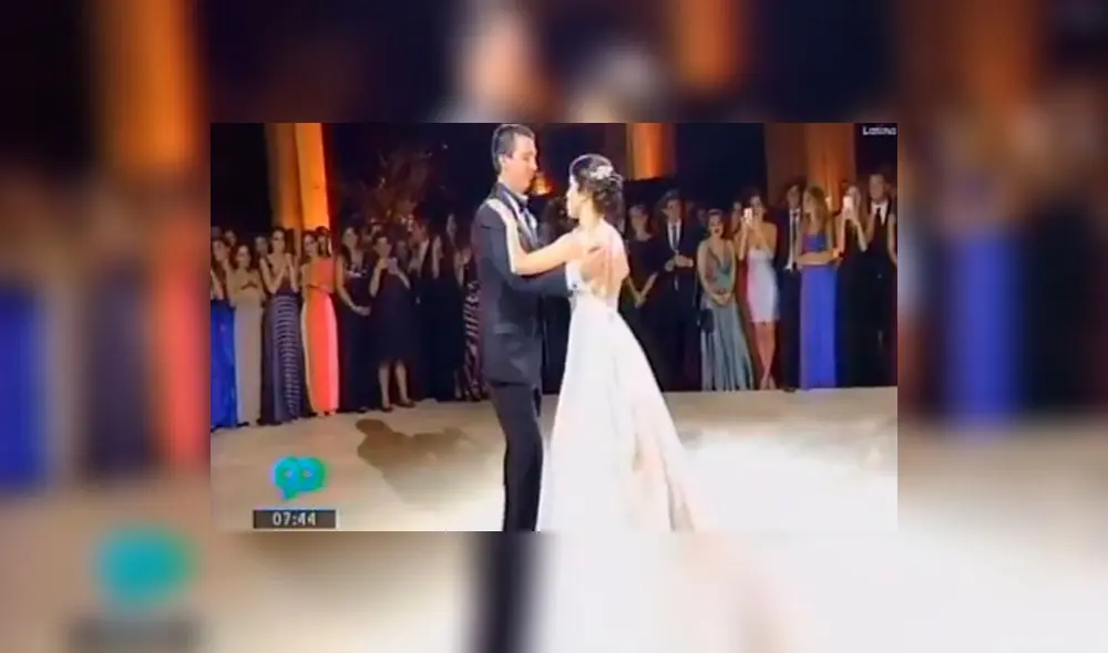 Mijael Garrido Lecca y su esposa realizaron un romántico primer baile de casados [VIDEO]